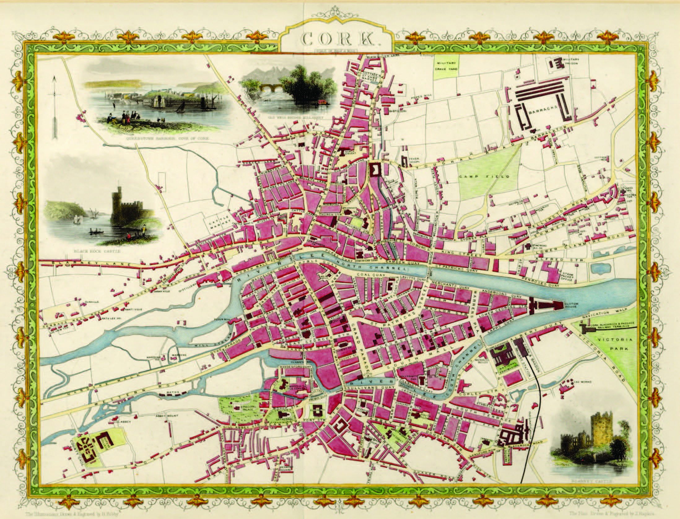 Rapkin map - Cork