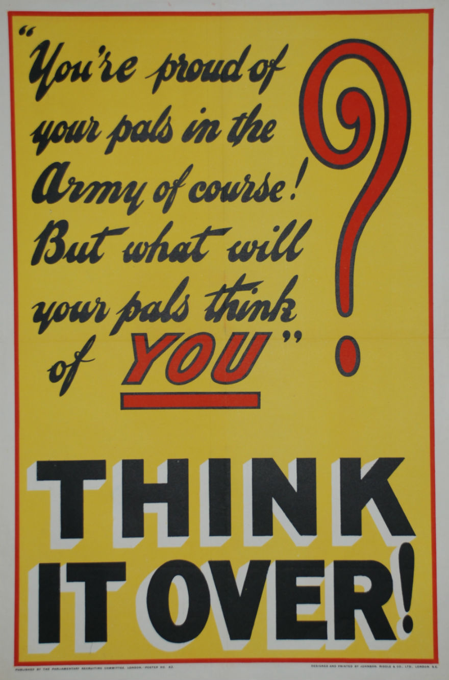 WA77 Vintage WWI Call To Arms Irish Ireland War Recruitment Poster WW1 A4 